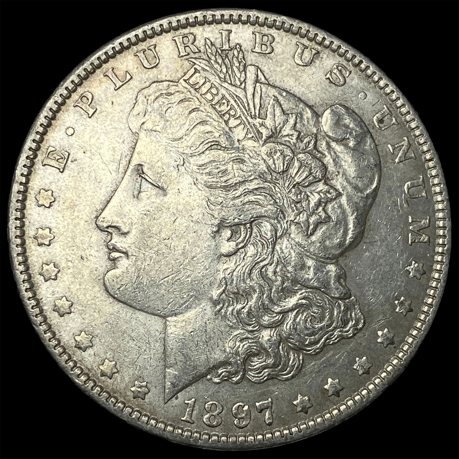 1897 Silver Morgan Dollar UNCIRCULATED: 1897 Silver Morgan Dollar UNCIRCULATED