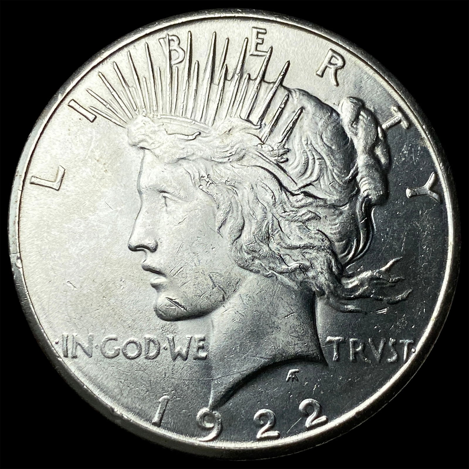1922-S Silver Peace Dollar UNCIRCULATED (1 of 2)