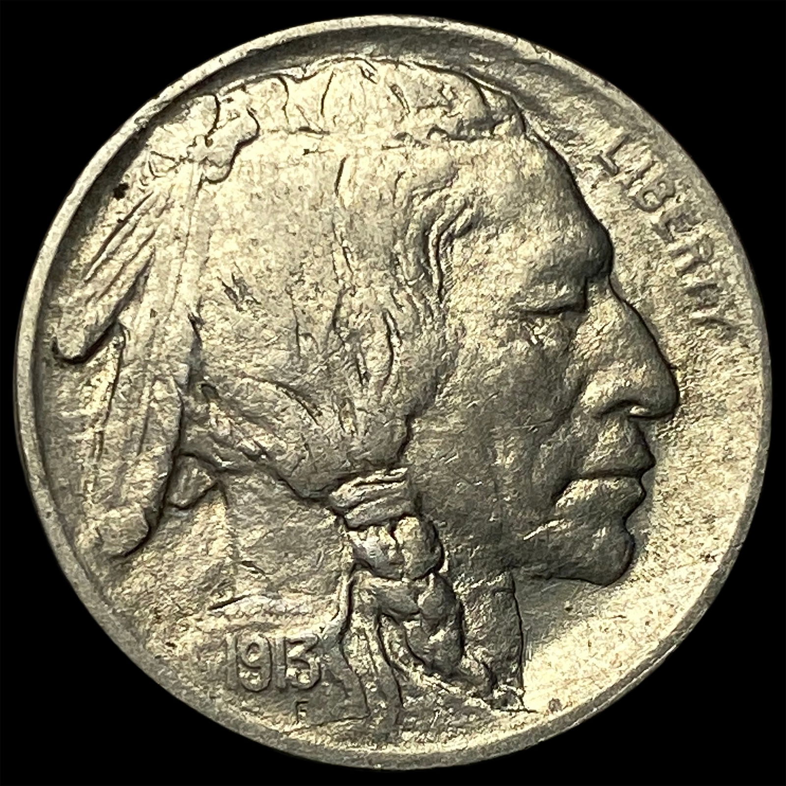 1913 Type 1 Buffalo Nickel UNCIRCULATED (1 of 2)