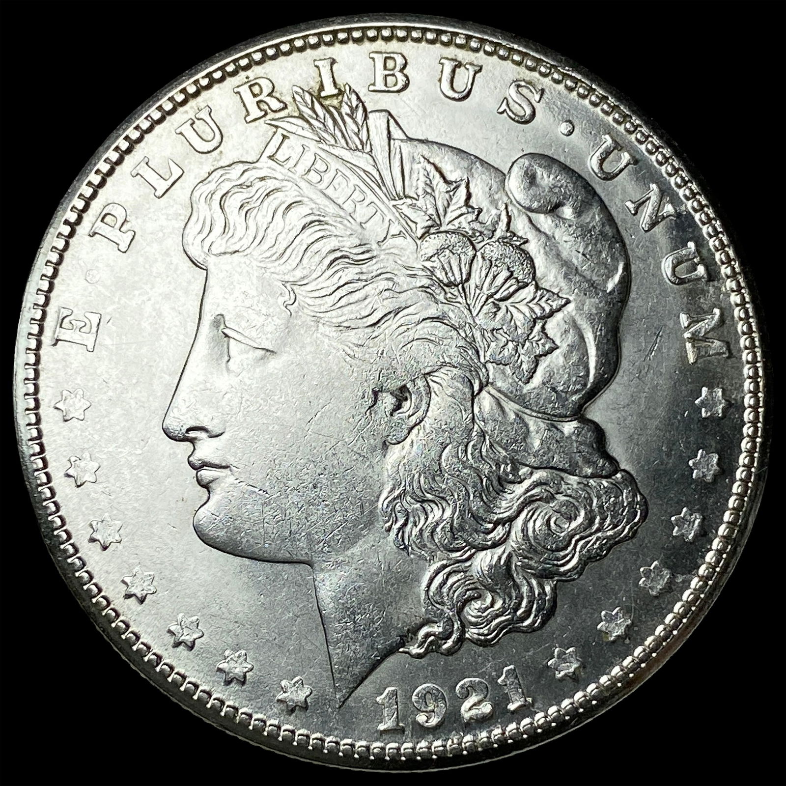 1921-S Silver Morgan Dollar UNCIRCULATED: 1921-S Silver Morgan Dollar UNCIRCULATED