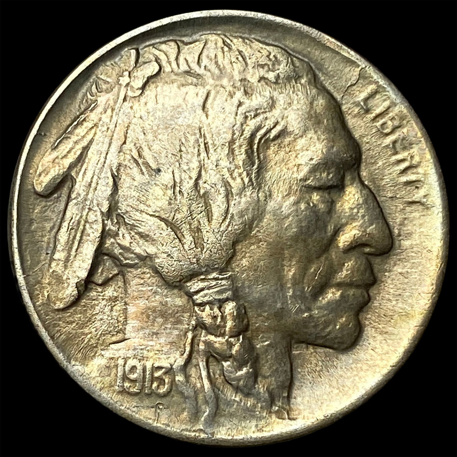 1913-D Buffalo Nickel Type 1 UNCIRCULATED (1 of 2)