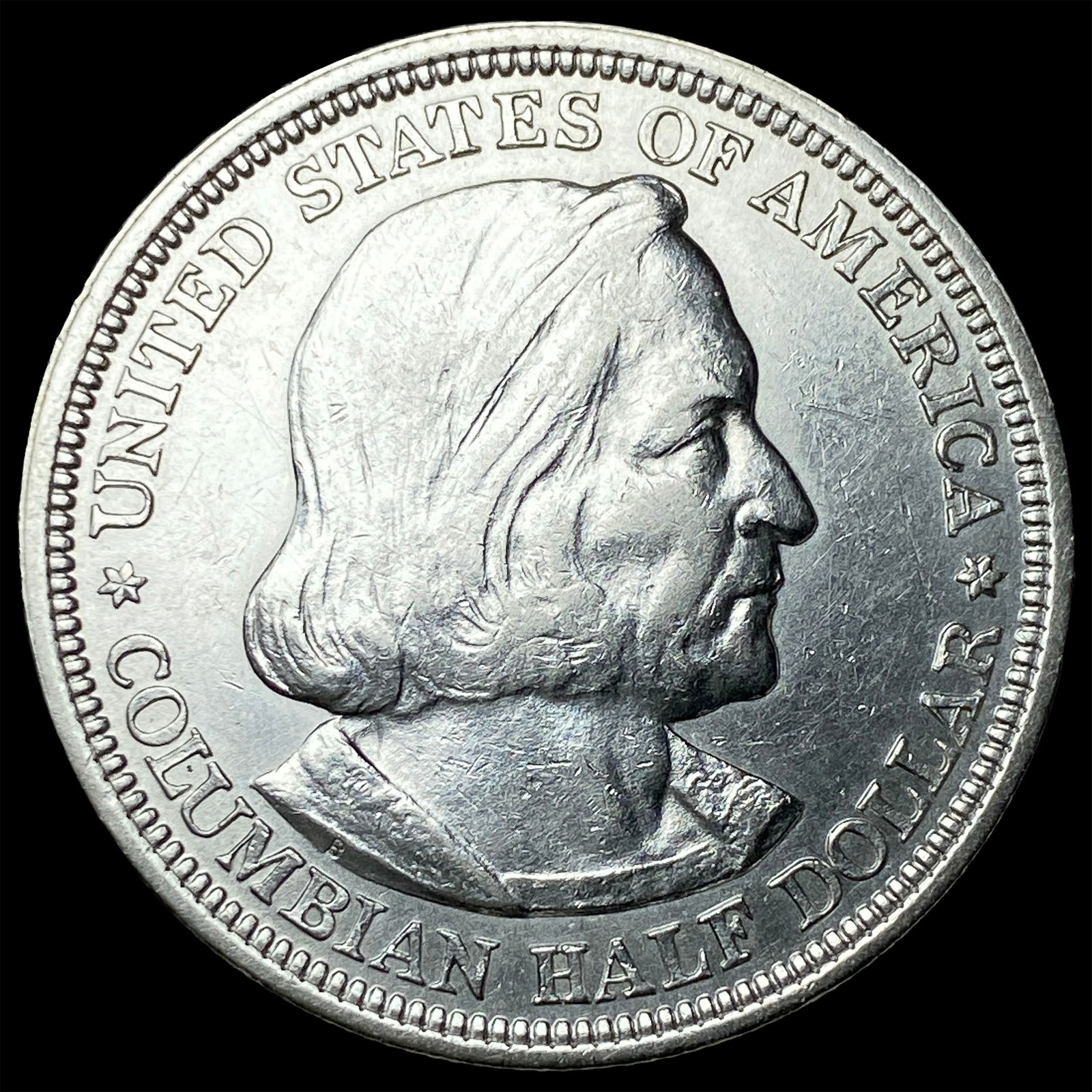 1893 Silver Columbian Expo Half Dollar UNCIRCULATED (1 of 2)