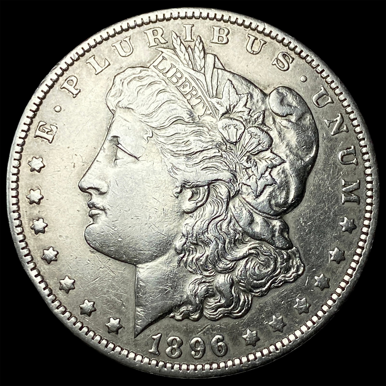 1896-O Silver Morgan Dollar CLOSELY UNCIRCULATED: 1896-O Silver Morgan Dollar CLOSELY UNCIRCULATED