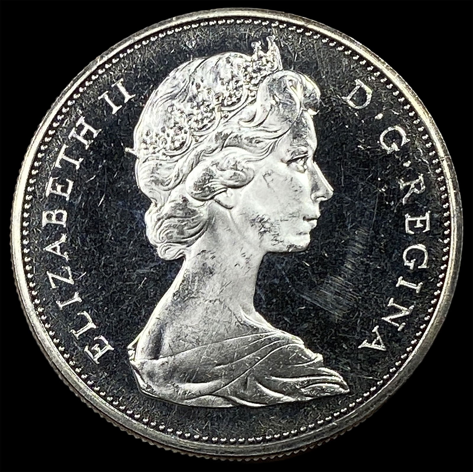 1965 Canada Silver Dollar GEM BU (1 of 2)