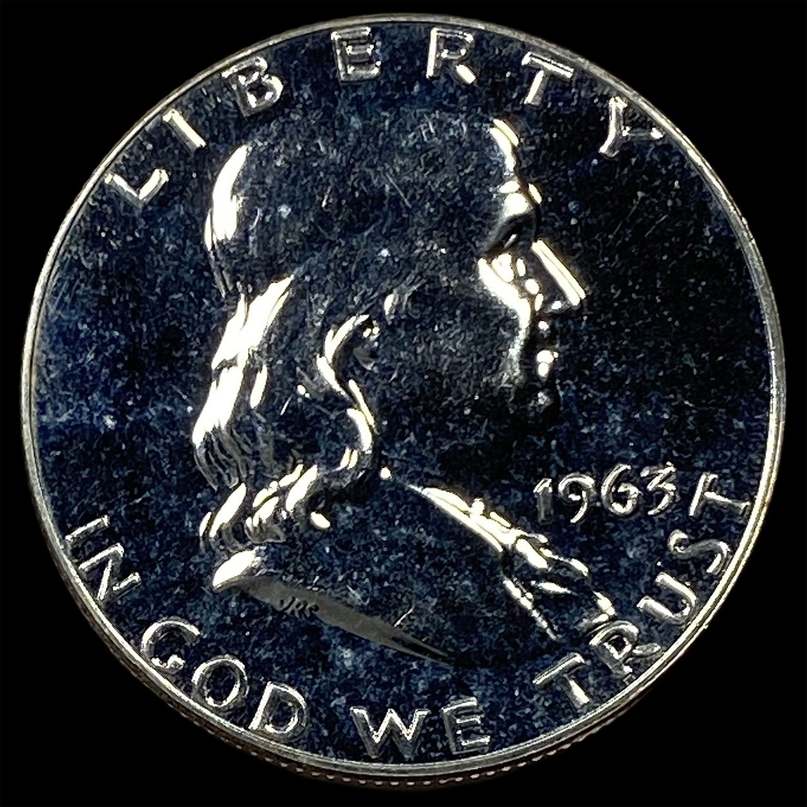 1963 Franklin Half Dollar CHOICE PROOF (1 of 2)