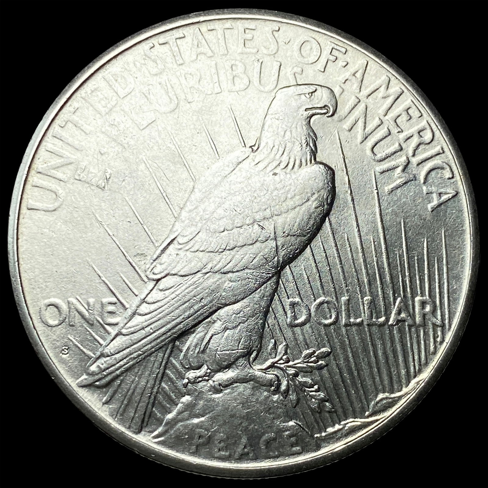 1925-S Silver Peace Dollar UNCIRCULATED - 2