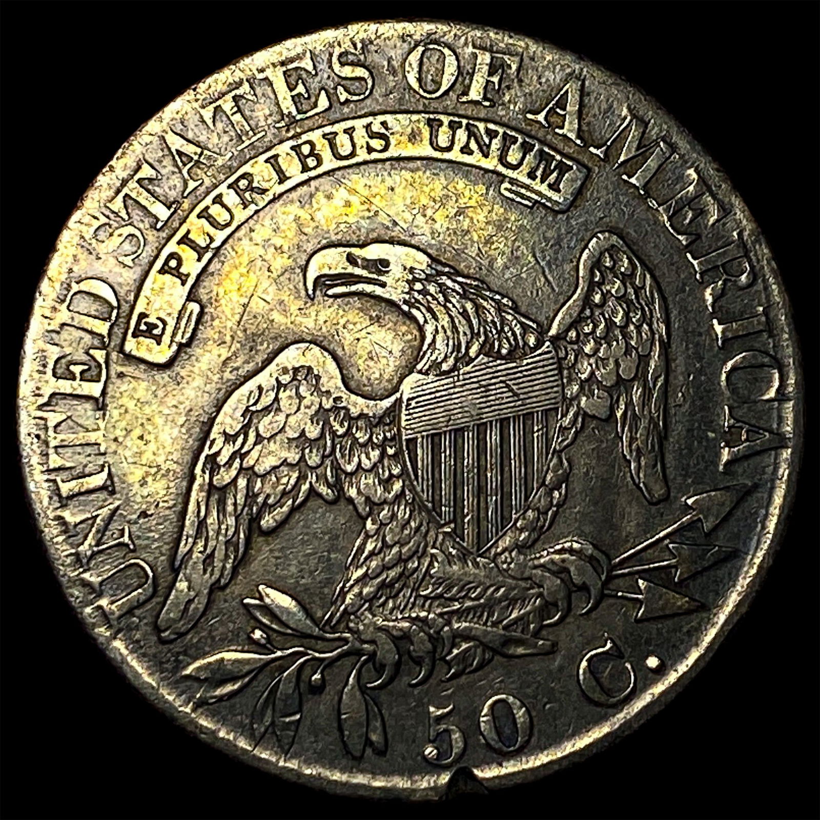 1824 Capped Bust Half Dollar HIGH GRADE - 2