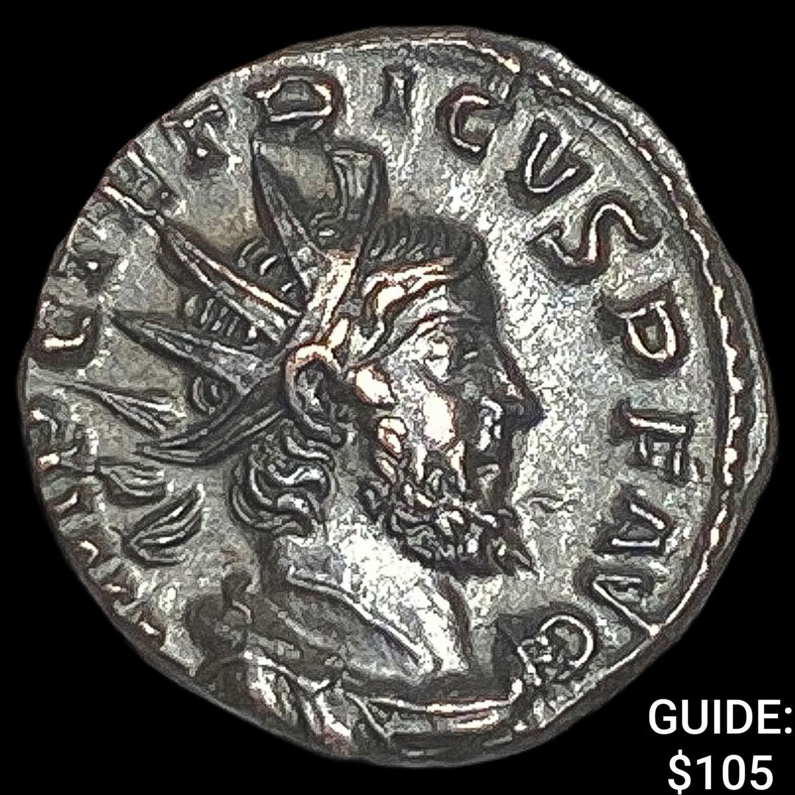Roman Tetricus 271-274 AD BI Antoninanus CHOICE AU: Roman Tetricus 271-274 AD BI Antoninanus CHOICE AU