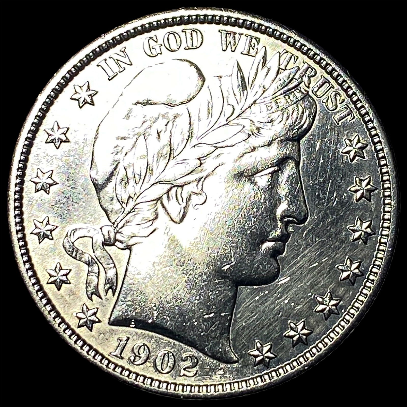 1902 Barber Half Dollar UNCIRCULATED (1 of 2)