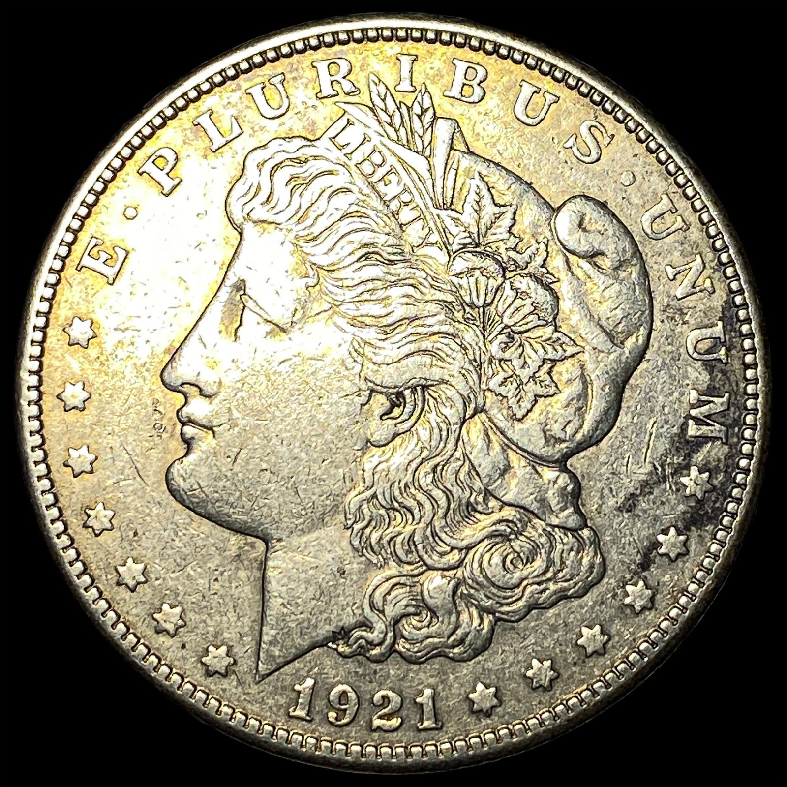 1921-S Silver Morgan Dollar NEARLY UNCIRCULATED: 1921-S Silver Morgan Dollar NEARLY UNCIRCULATED