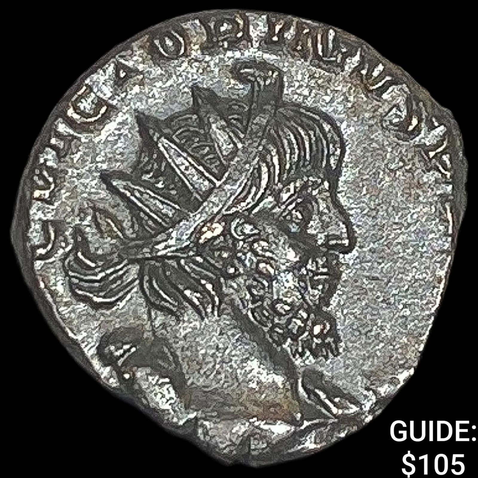 Romano-Gallic Victorinus 269-271 BI Dbl Denarius CHOICE AU: Romano-Gallic Victorinus 269-271 BI Dbl Denarius CHOICE AU