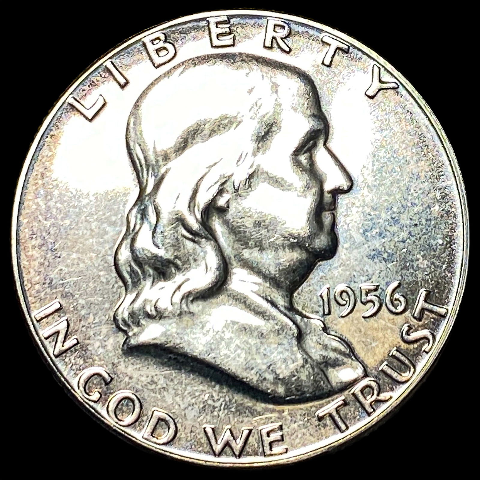 1956 Silver Half Dollar Franklin CHOICE PROOF (1 of 2)