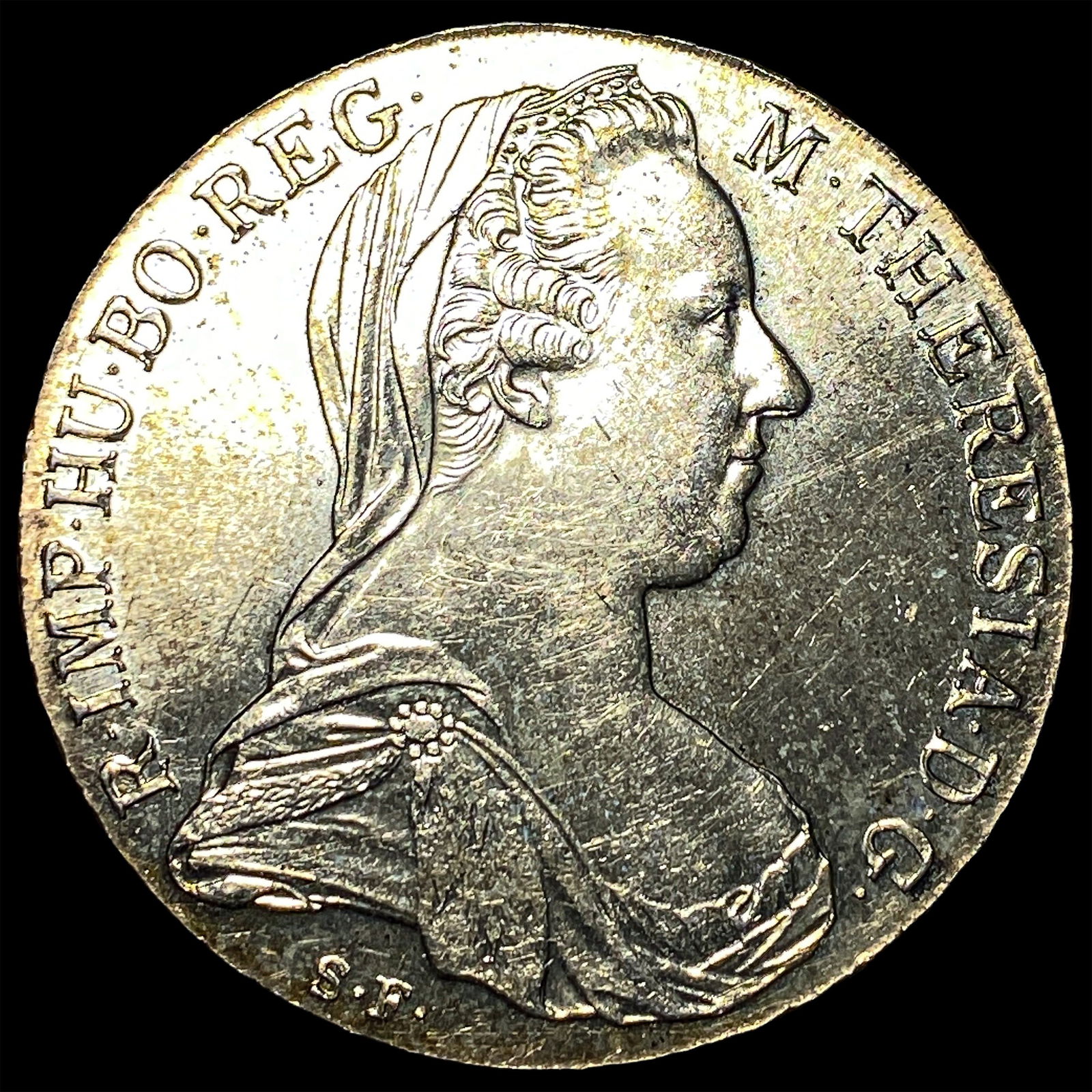 1780 Silver Maria Theresa Thaler GEM BU: 1780 Silver Maria Theresa Thaler GEM BU