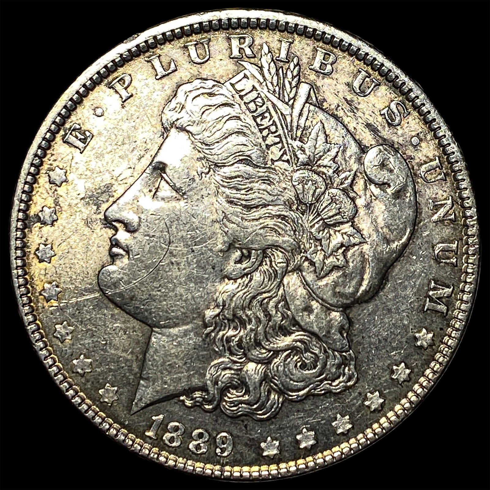 1889 Morgan Silver Dollar UNCIRCULATED: 1889 Morgan Silver Dollar UNCIRCULATED