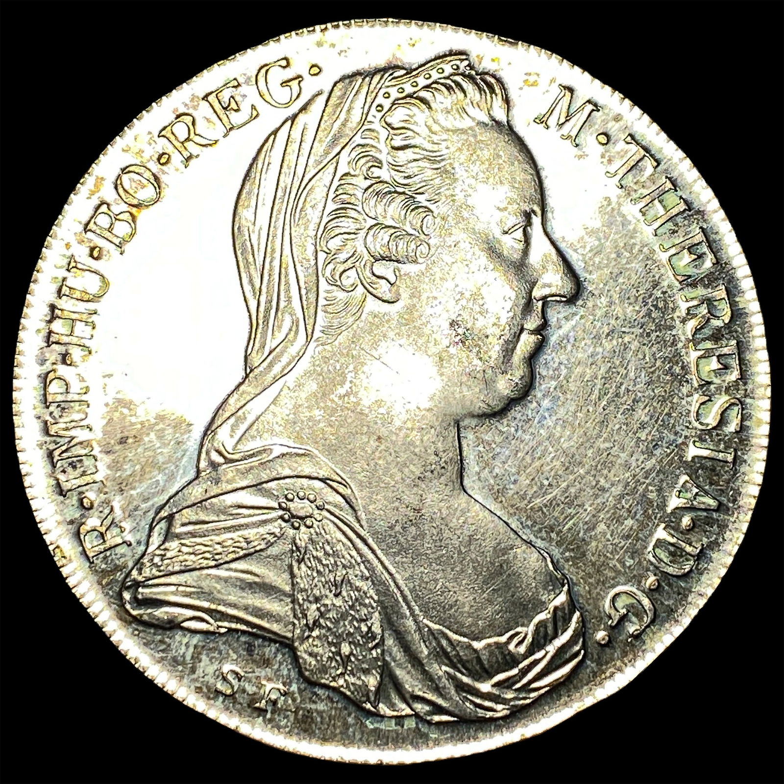 1780 Silver Maria Theresa Thaler GEM BU: 1780 Silver Maria Theresa Thaler GEM BU
