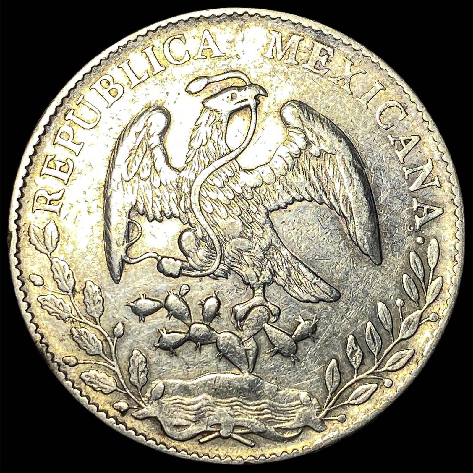 1897-Mo AM Mexico Silver 8 Reales CLOSELY UNCIRCULATED (1 of 2)
