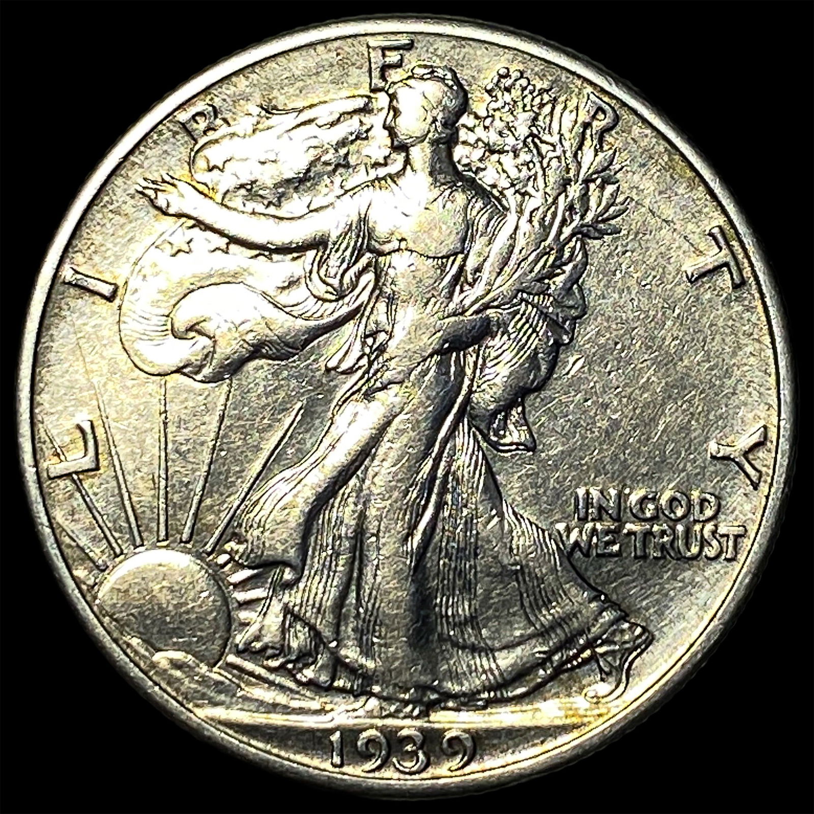 1939 Silver Half Dollar Walking Liberty UNCIRCULATED (1 of 2)