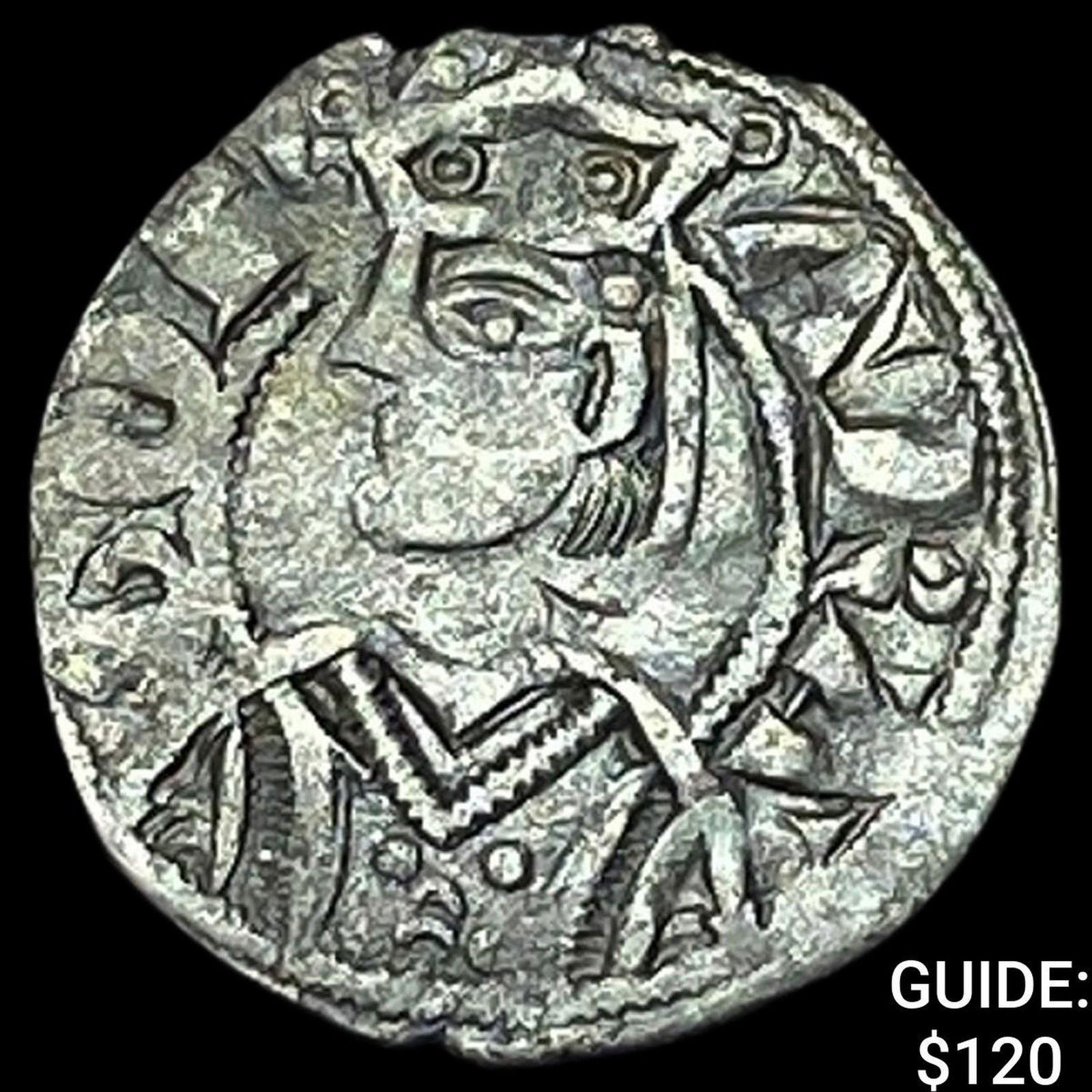 Spain Billon Denier 1100's NEARLY UNCIRCULATED: Spain Billon Denier 1100's NEARLY UNCIRCULATED