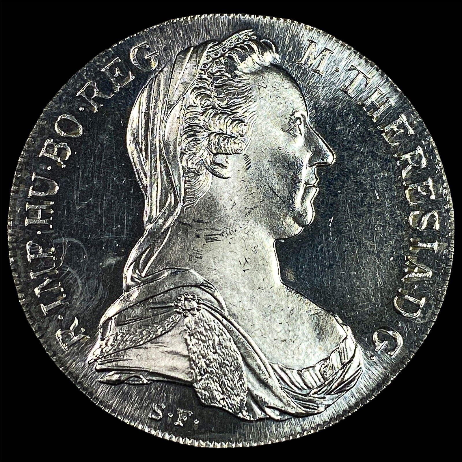 1780 Silver Maria Theresa Thaler GEM BU: 1780 Silver Maria Theresa Thaler GEM BU