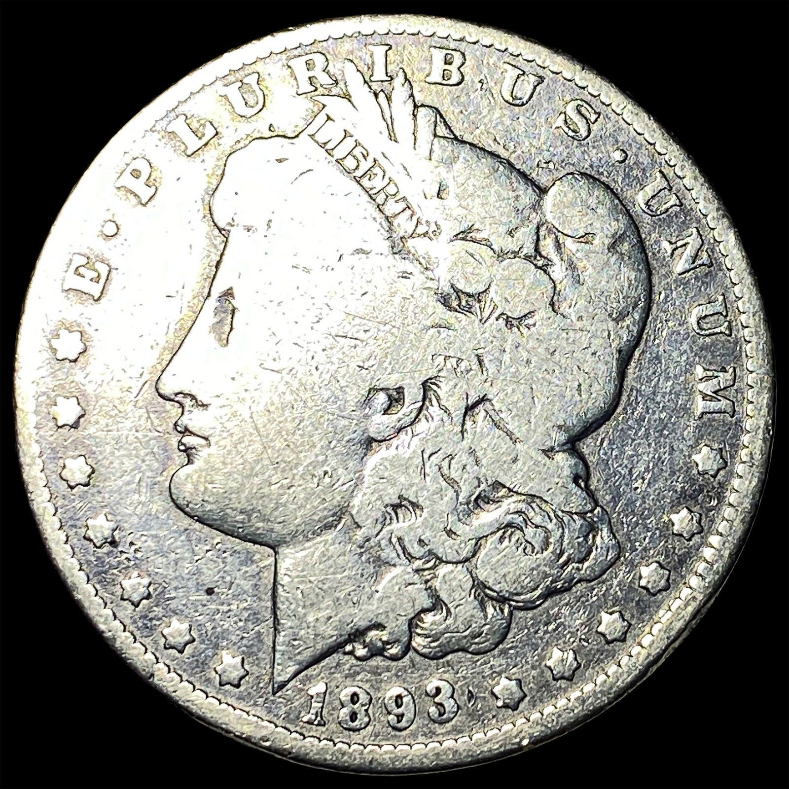 1893-O Silver Morgan Dollar NICELY CIRCULATED: 1893-O Silver Morgan Dollar NICELY CIRCULATED