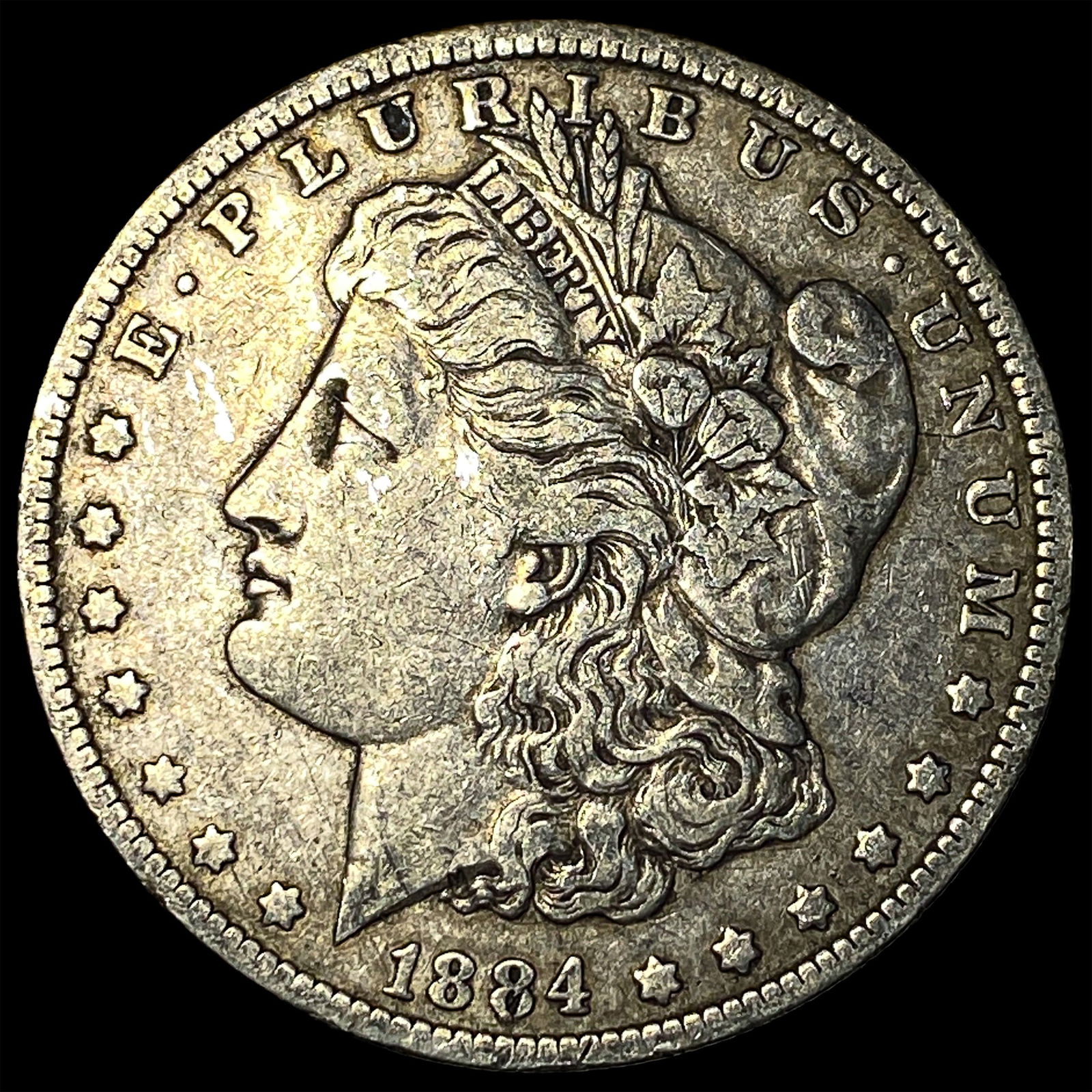 1884-O Silver Morgan Dollar LIGHTLY CIRCULATED: 1884-O Silver Morgan Dollar LIGHTLY CIRCULATED