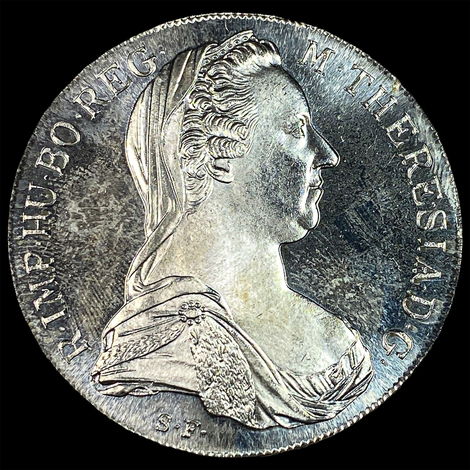 1780 Silver Maria Theresa Thaler GEM BU: 1780 Silver Maria Theresa Thaler GEM BU
