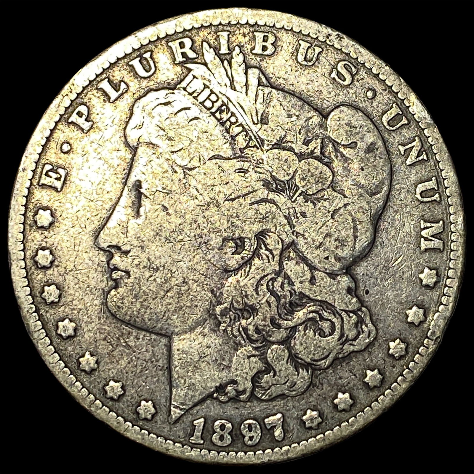 1897-O Silver Morgan Dollar NICELY CIRCULATED: 1897-O Silver Morgan Dollar NICELY CIRCULATED