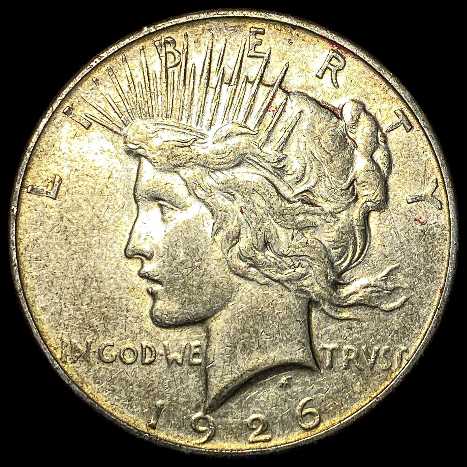1926 Peace Silver Dollar CLOSELY UNCIRCULATED: 1926 Peace Silver Dollar CLOSELY UNCIRCULATED