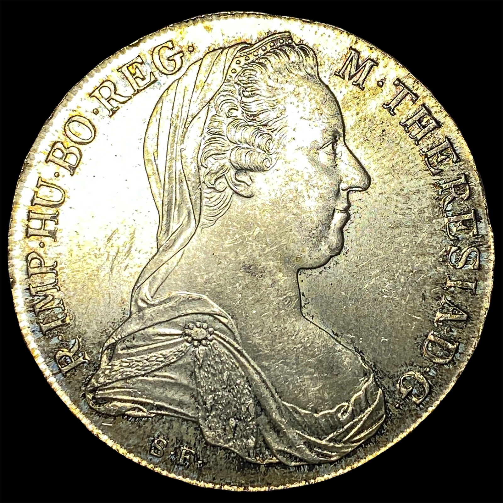 1780 Silver Maria Theresa Thaler GEM BU: 1780 Silver Maria Theresa Thaler GEM BU