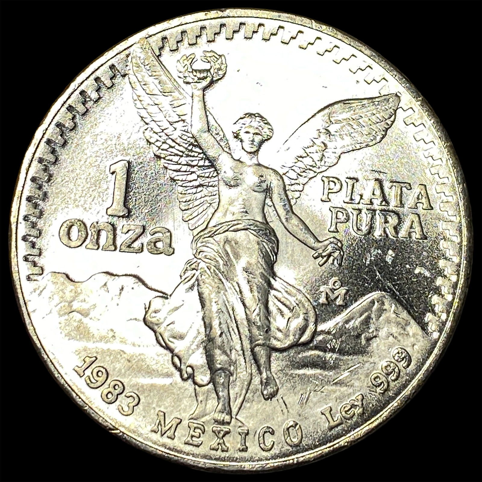 1983 Mexico Silver 1 Onza Libertad GEM BU (1 of 2)