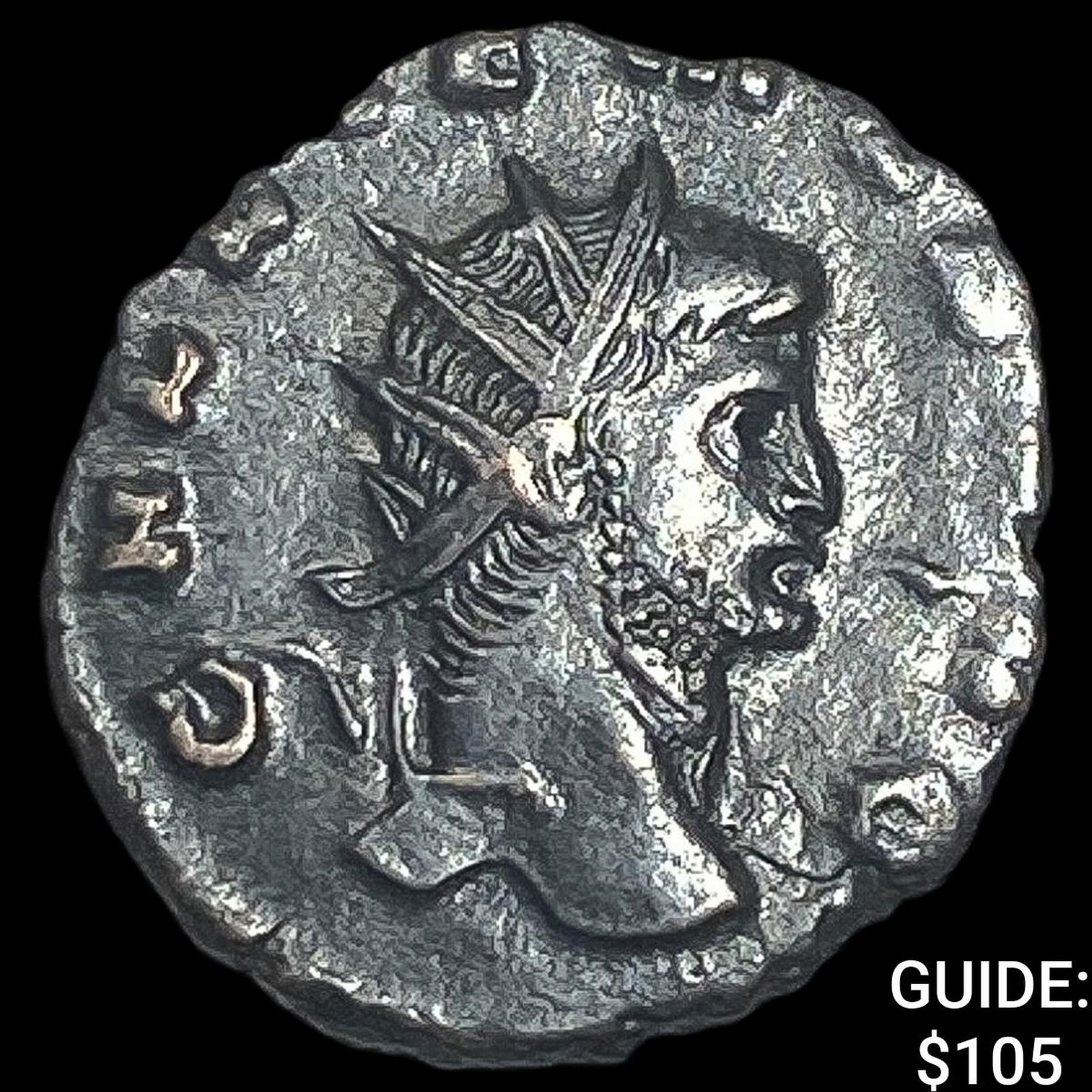 Roman Gallienus 253-268 AD BI Dbl Denarius CHOICE AU (1 of 2)