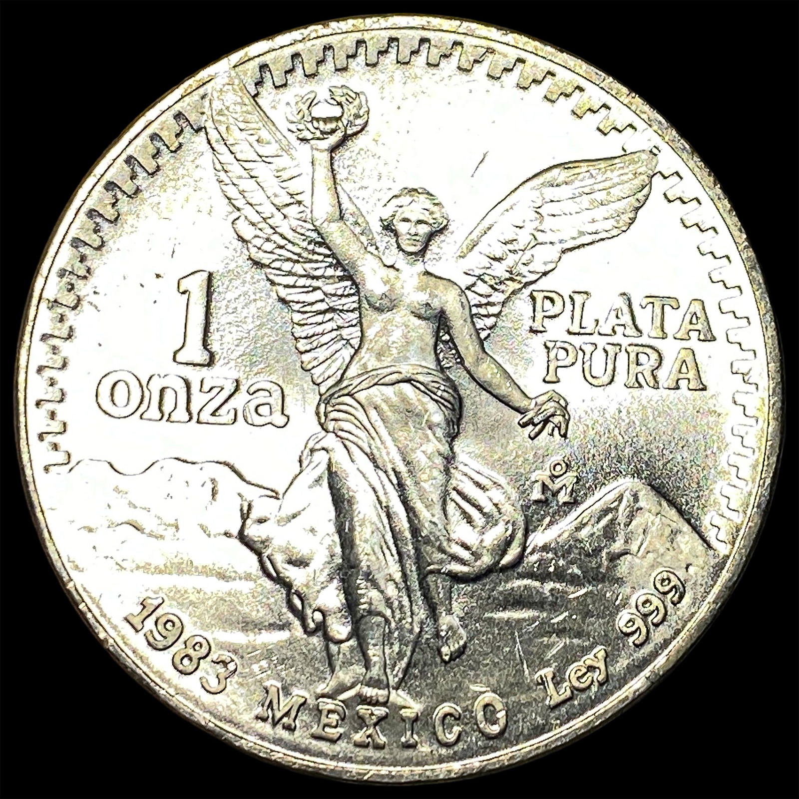 1983 Mexico Silver 1 Onza Libertad GEM BU (1 of 2)