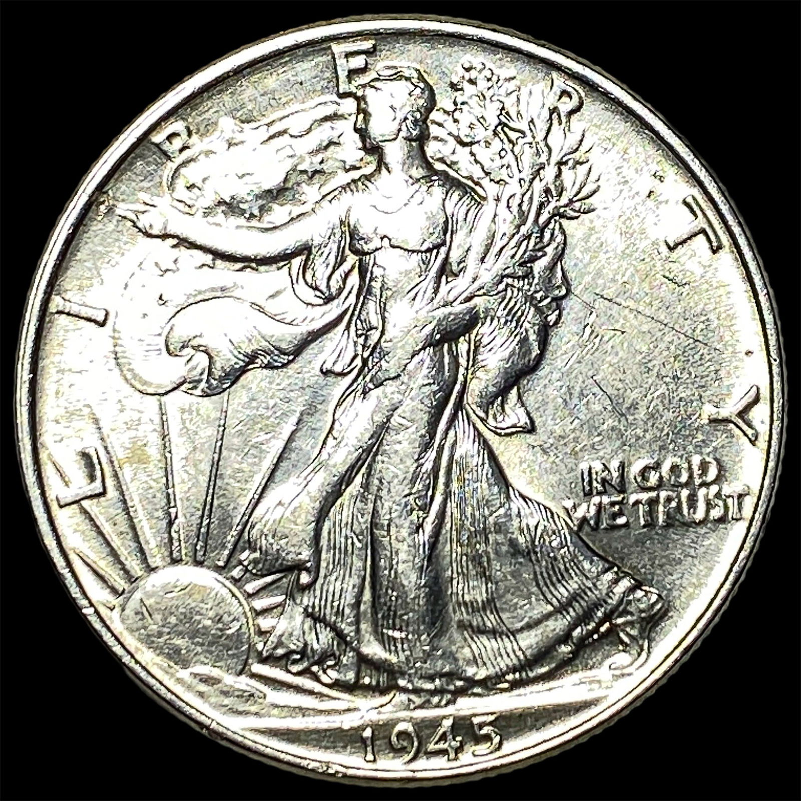 1945 Walking Liberty Half Dollar UNCIRCULATED (1 of 2)