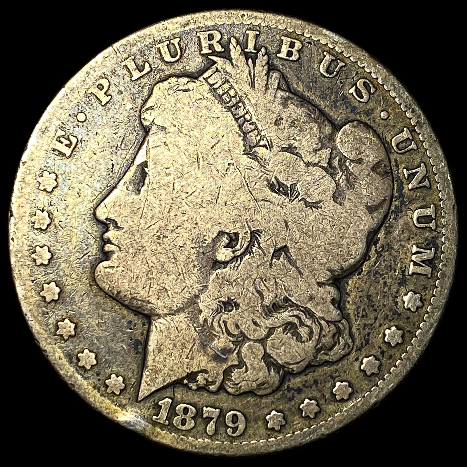 1879-CC Silver Morgan Dollar NICELY CIRCULATED (1 of 2)