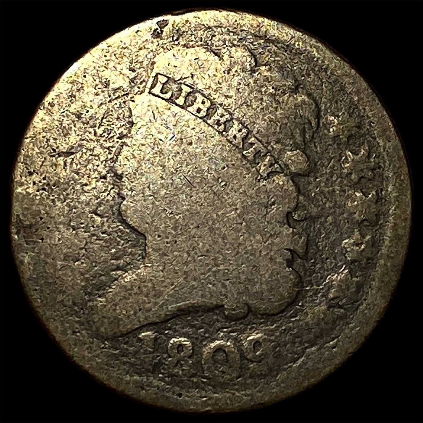 1809 Classic Head Half Cent NICELY CIRCULATED: 1809 Classic Head Half Cent NICELY CIRCULATED