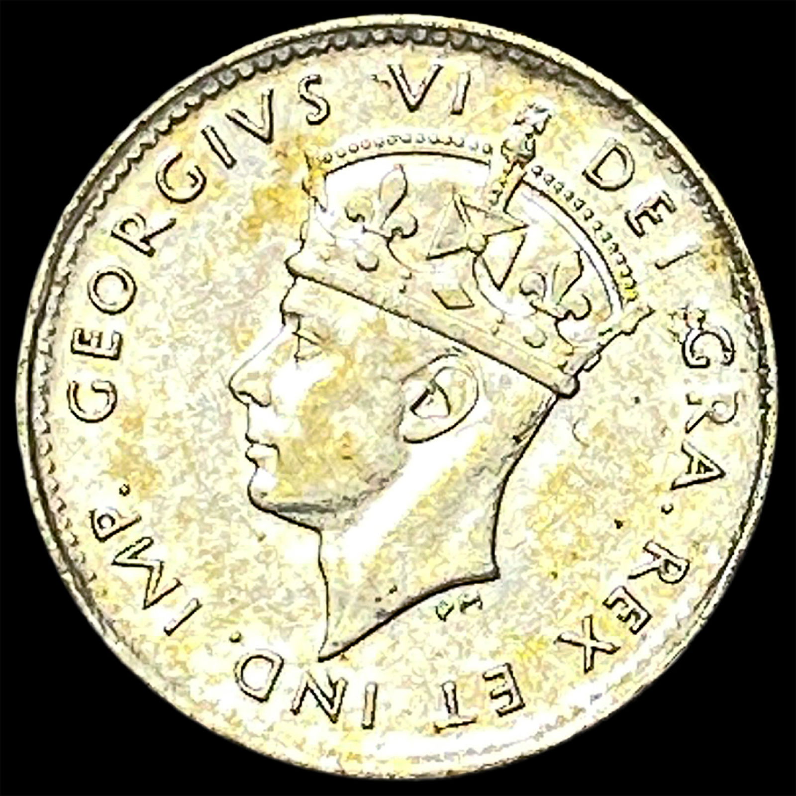 1945 Newfoundland Silver 5 Cents HIGH GRADE (1 of 2)