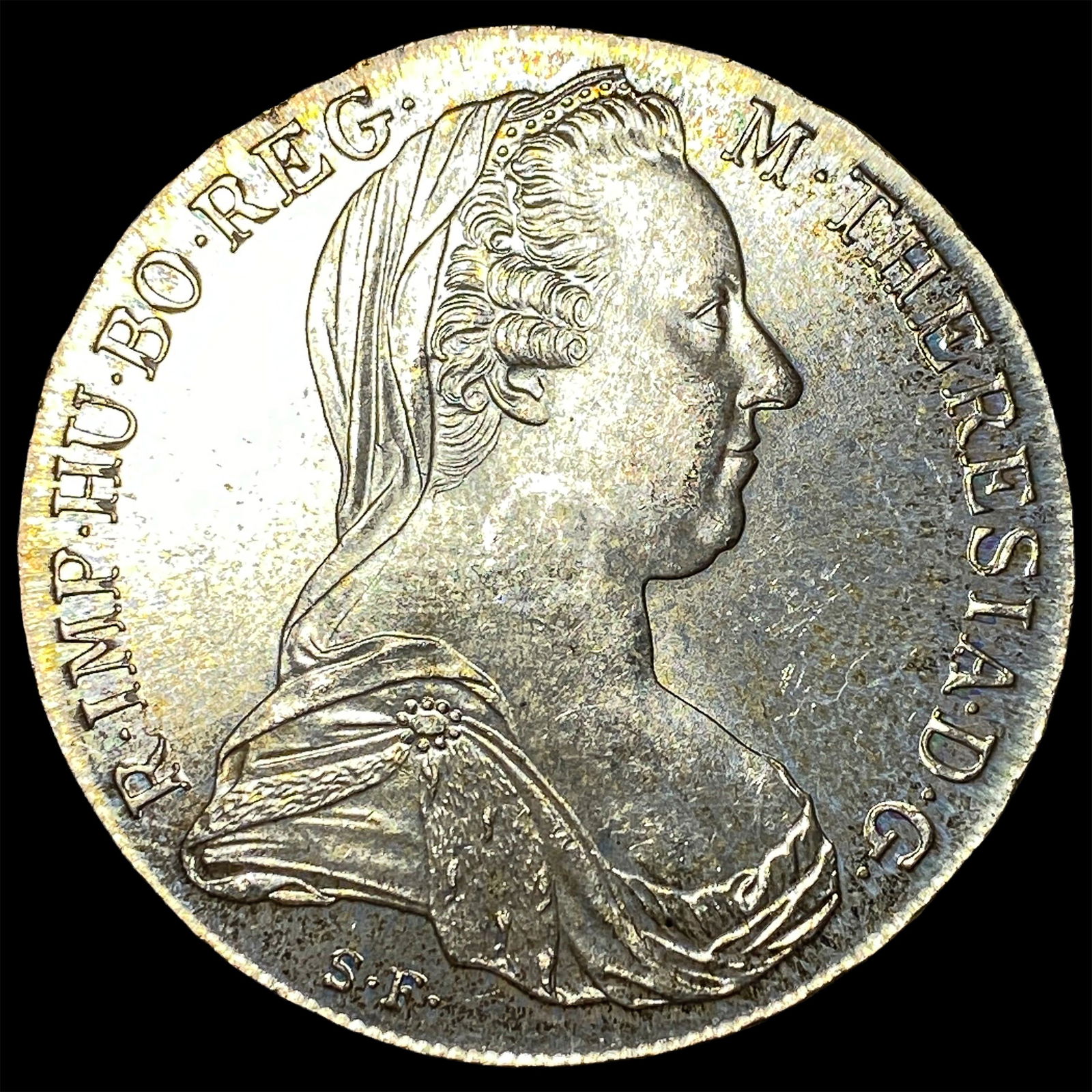 1780 Silver Maria Theresa Thaler GEM BU: 1780 Silver Maria Theresa Thaler GEM BU