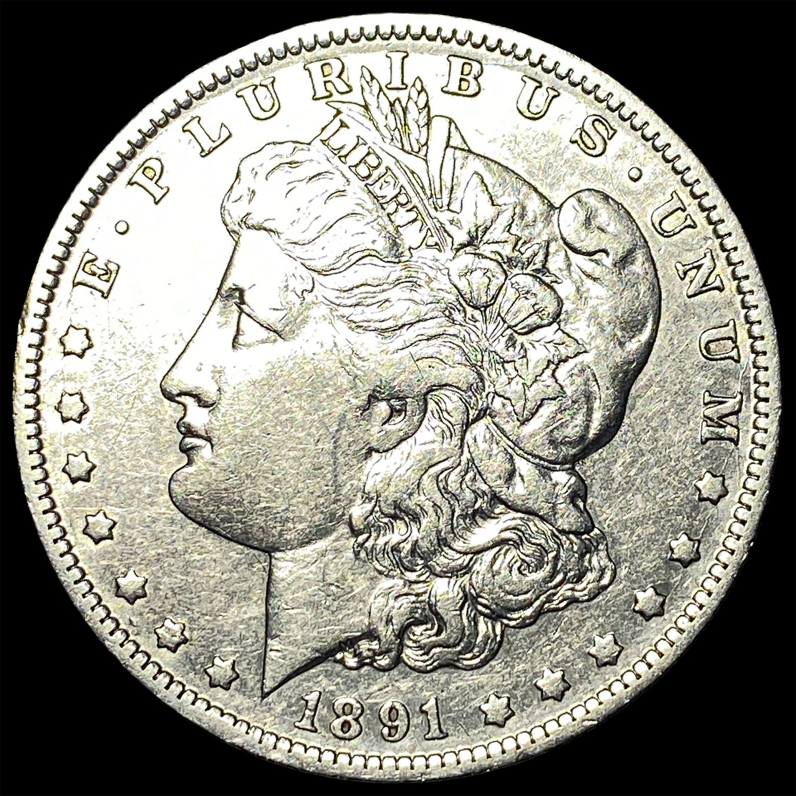 1891-O Silver Morgan Dollar CLOSELY UNCIRCULATED: 1891-O Silver Morgan Dollar CLOSELY UNCIRCULATED