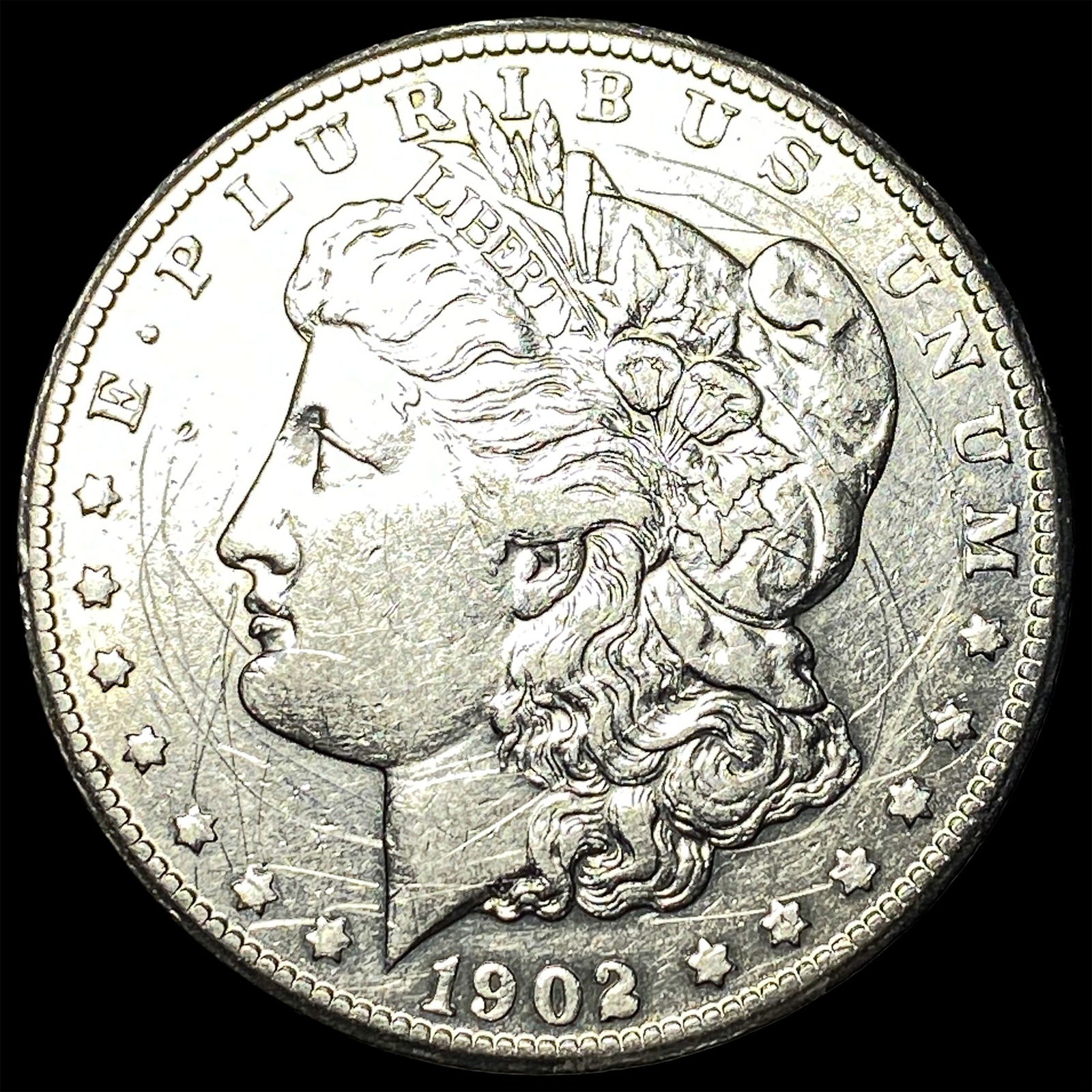 1902-S Silver Morgan Dollar HIGH GRADE (1 of 2)