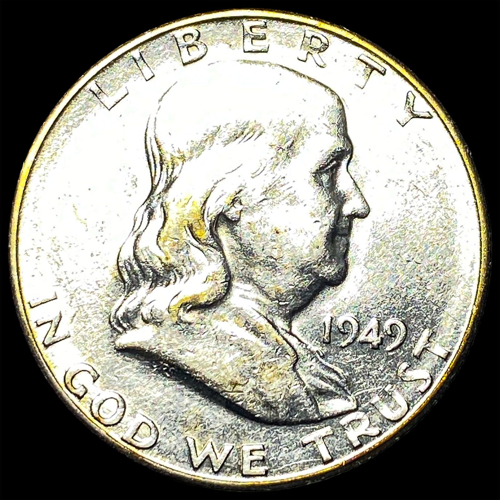 1949-S Silver Half Dollar Franklin UNCIRCULATED (1 of 2)