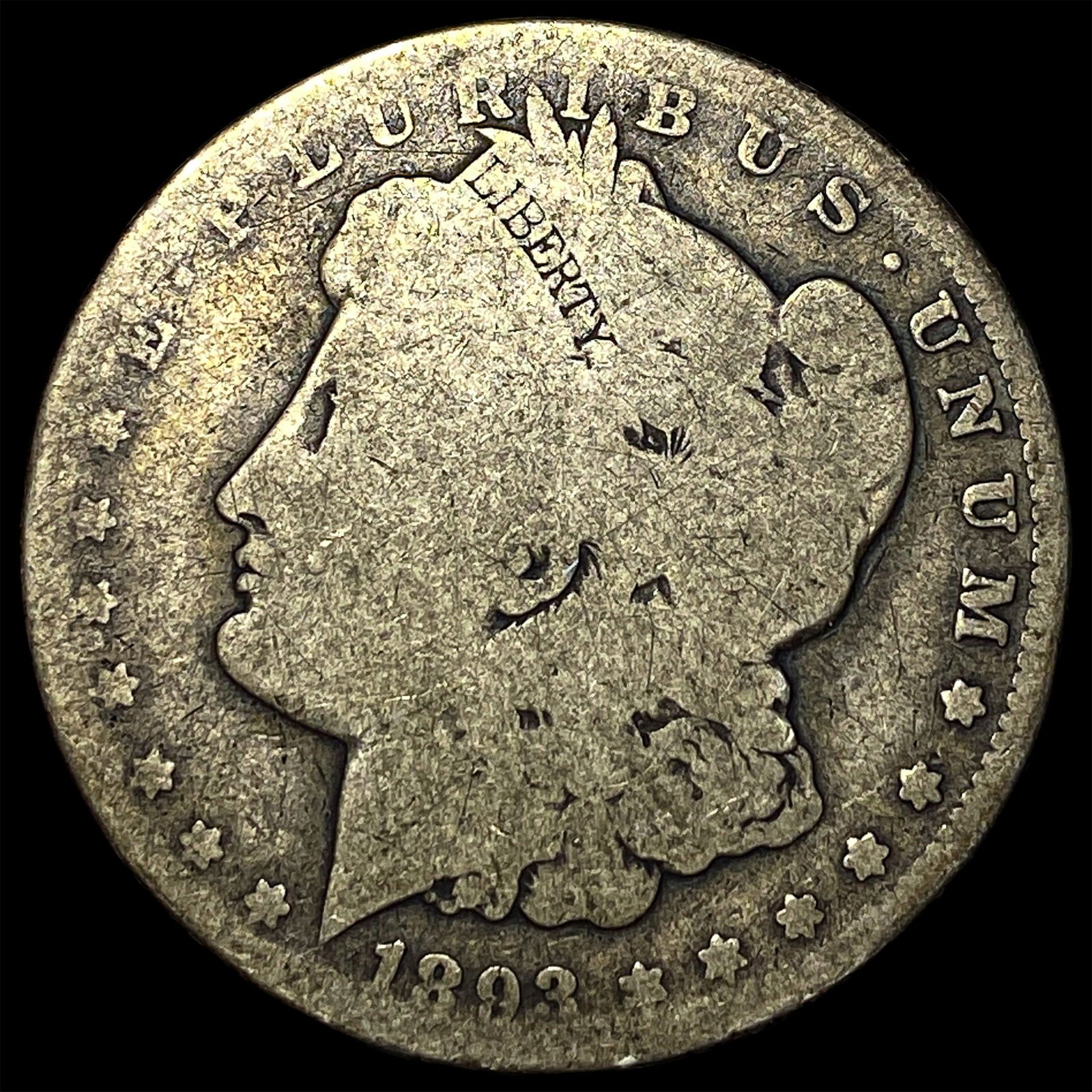 1893 Morgan Silver Dollar NICELY CIRCULATED: 1893 Morgan Silver Dollar NICELY CIRCULATED