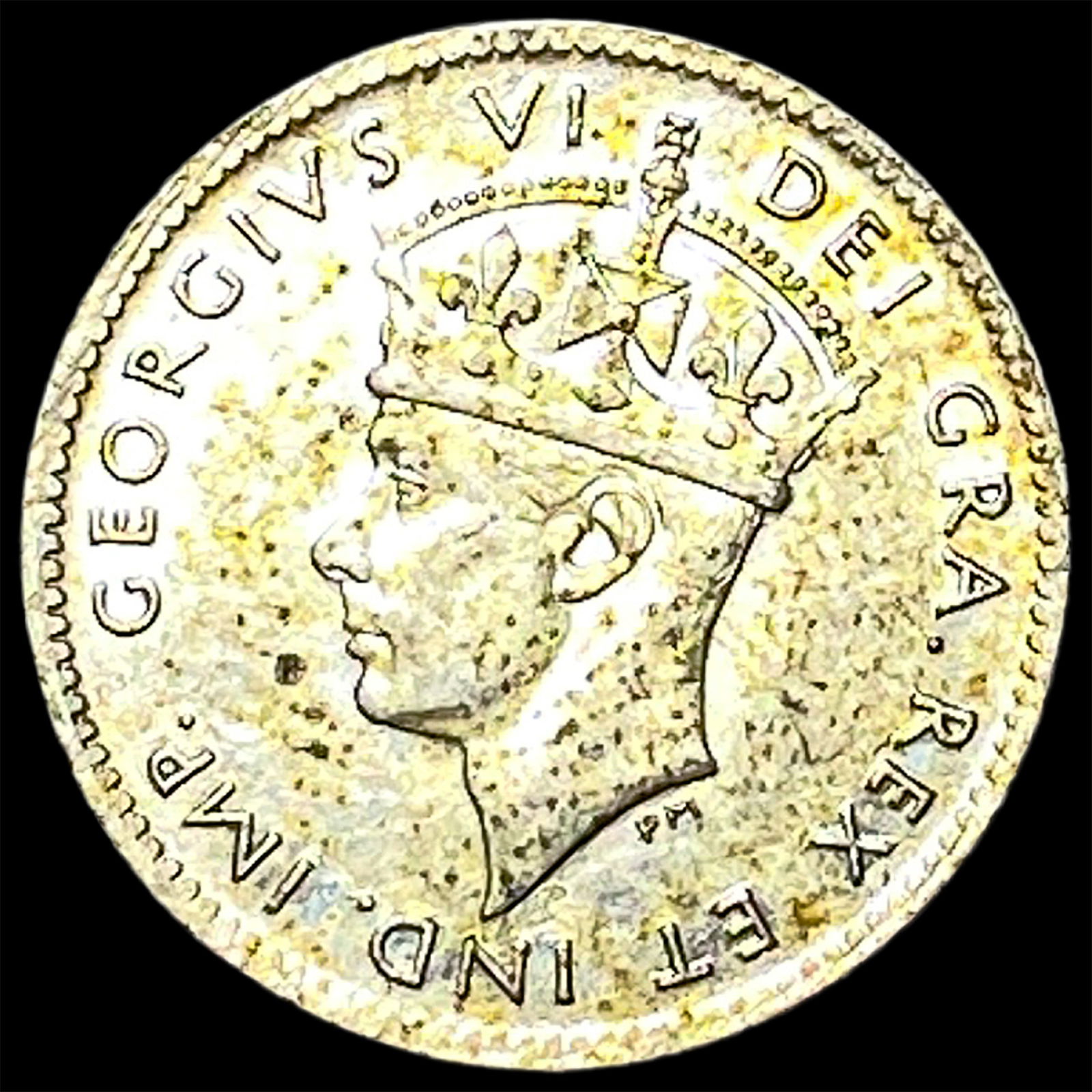 1945 Newfoundland Silver 5 Cents HIGH GRADE (1 of 2)