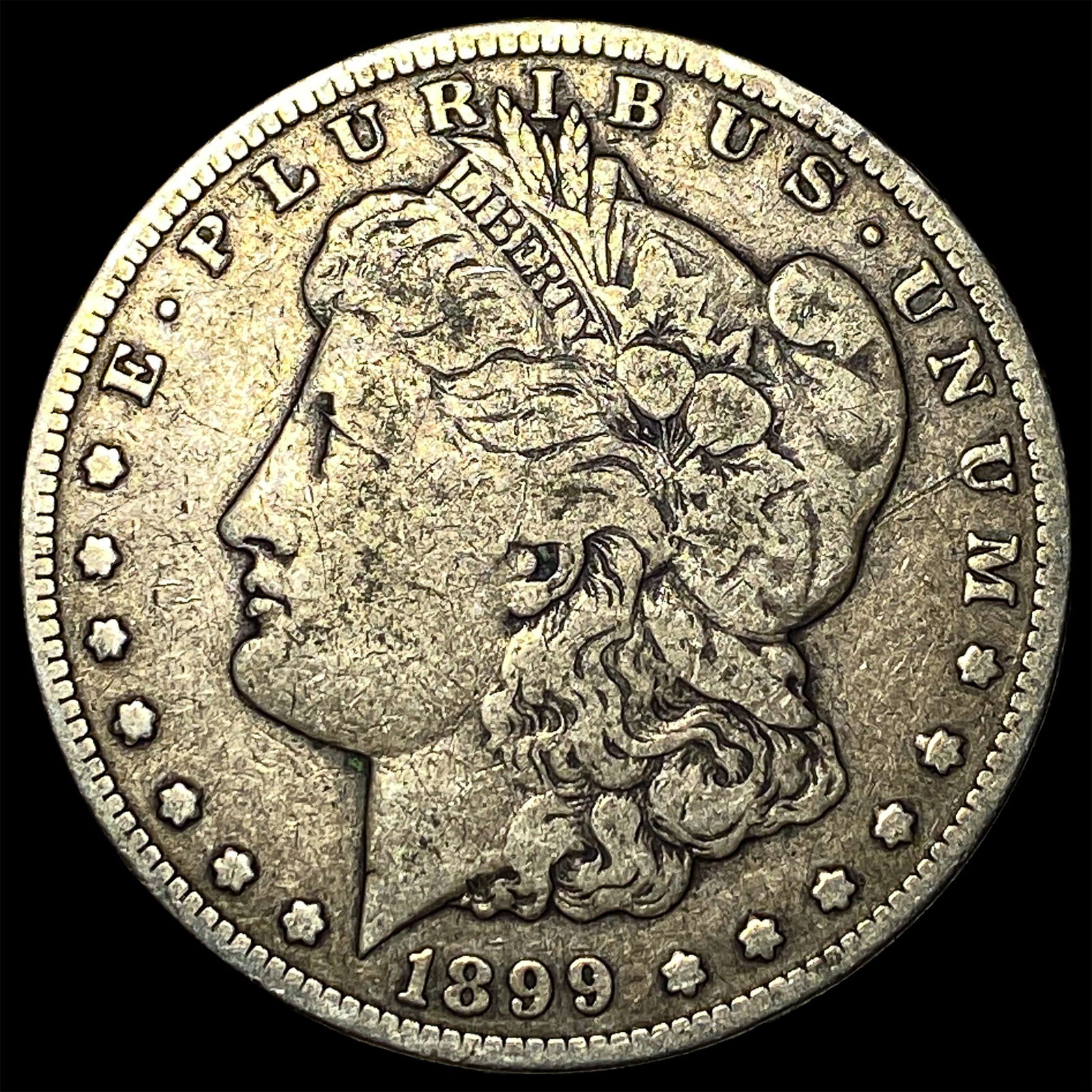 1899-S Silver Morgan Dollar LIGHTLY CIRCULATED: 1899-S Silver Morgan Dollar LIGHTLY CIRCULATED