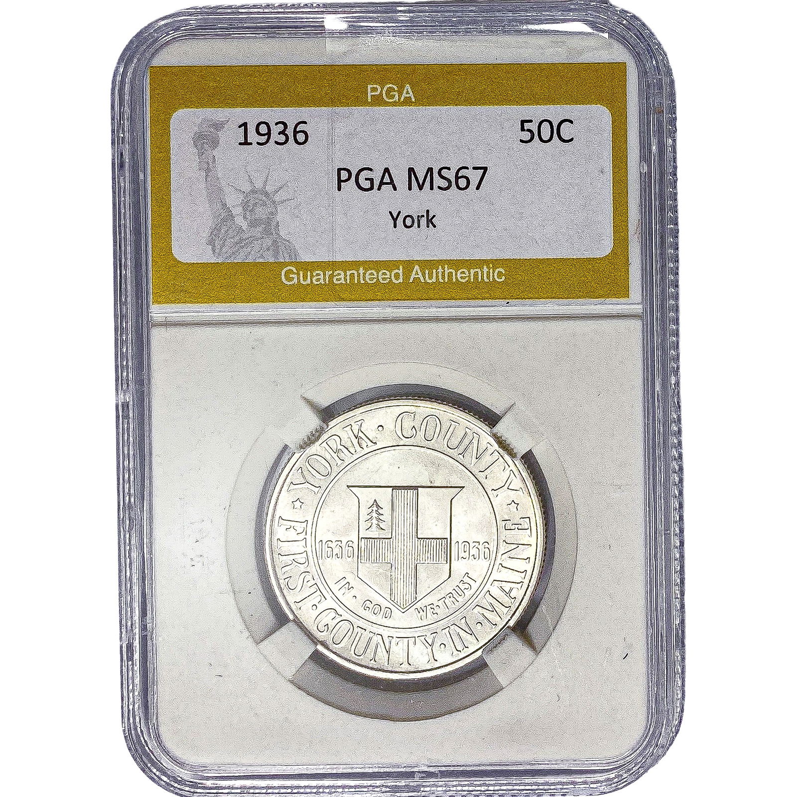 1936 York Half Dollar PGA MS67 (1 of 2)