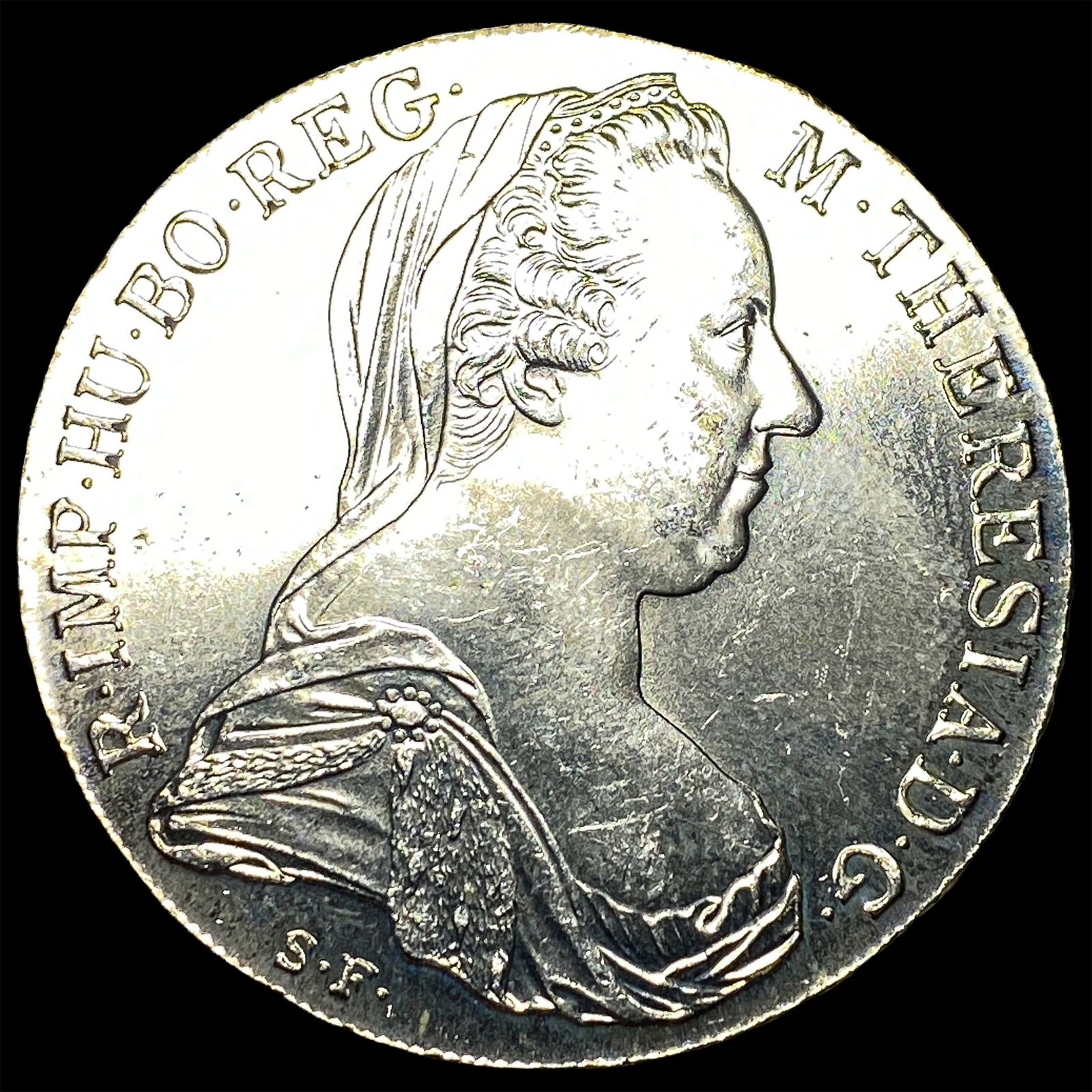 1780 Silver Maria Theresa Thaler GEM BU: 1780 Silver Maria Theresa Thaler GEM BU