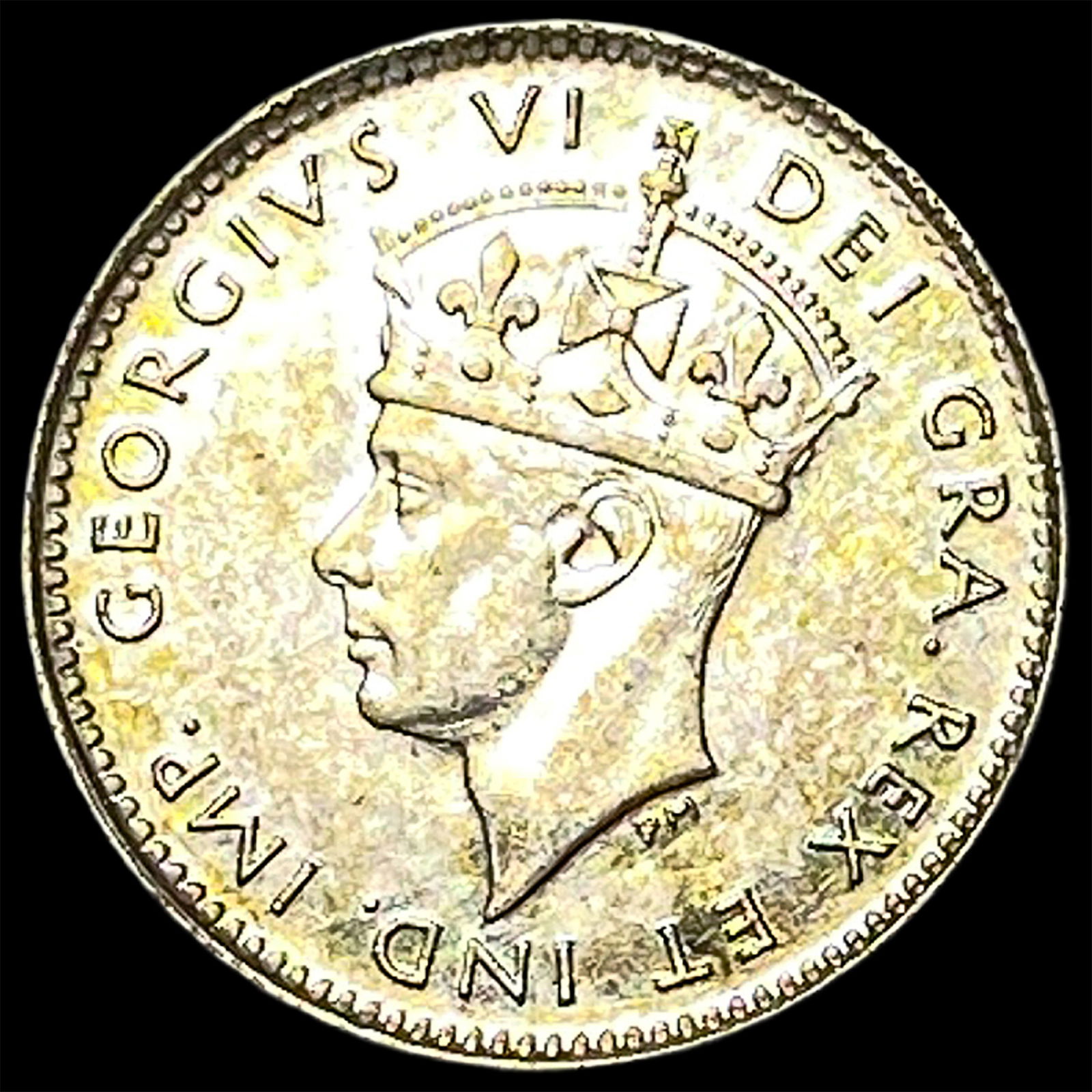 1945 Newfoundland Silver 5 Cents HIGH GRADE (1 of 2)