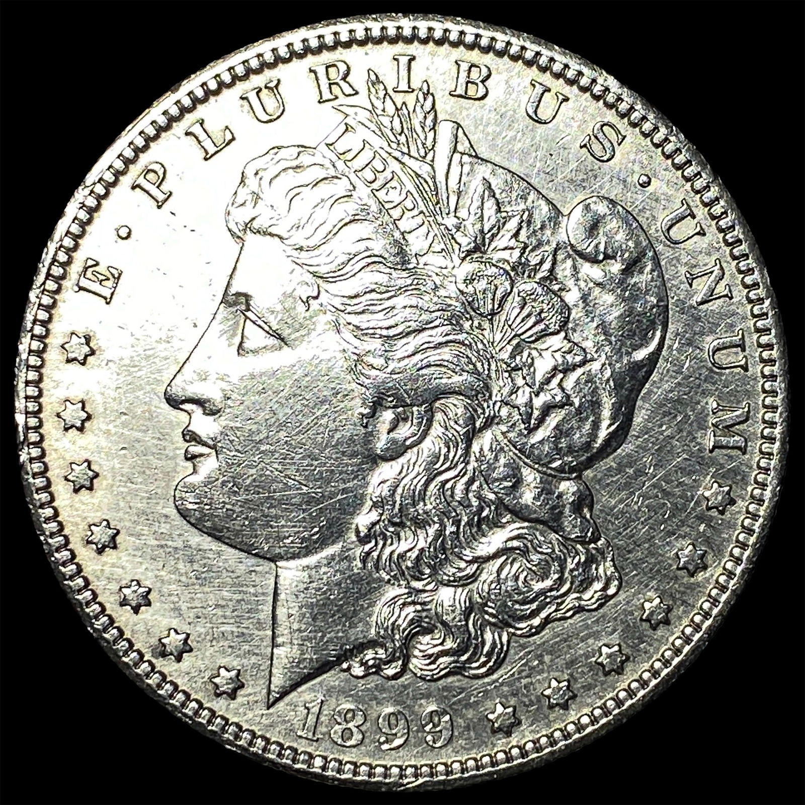 1899-O Silver Morgan Dollar CLOSELY UNCIRCULATED (1 of 2)