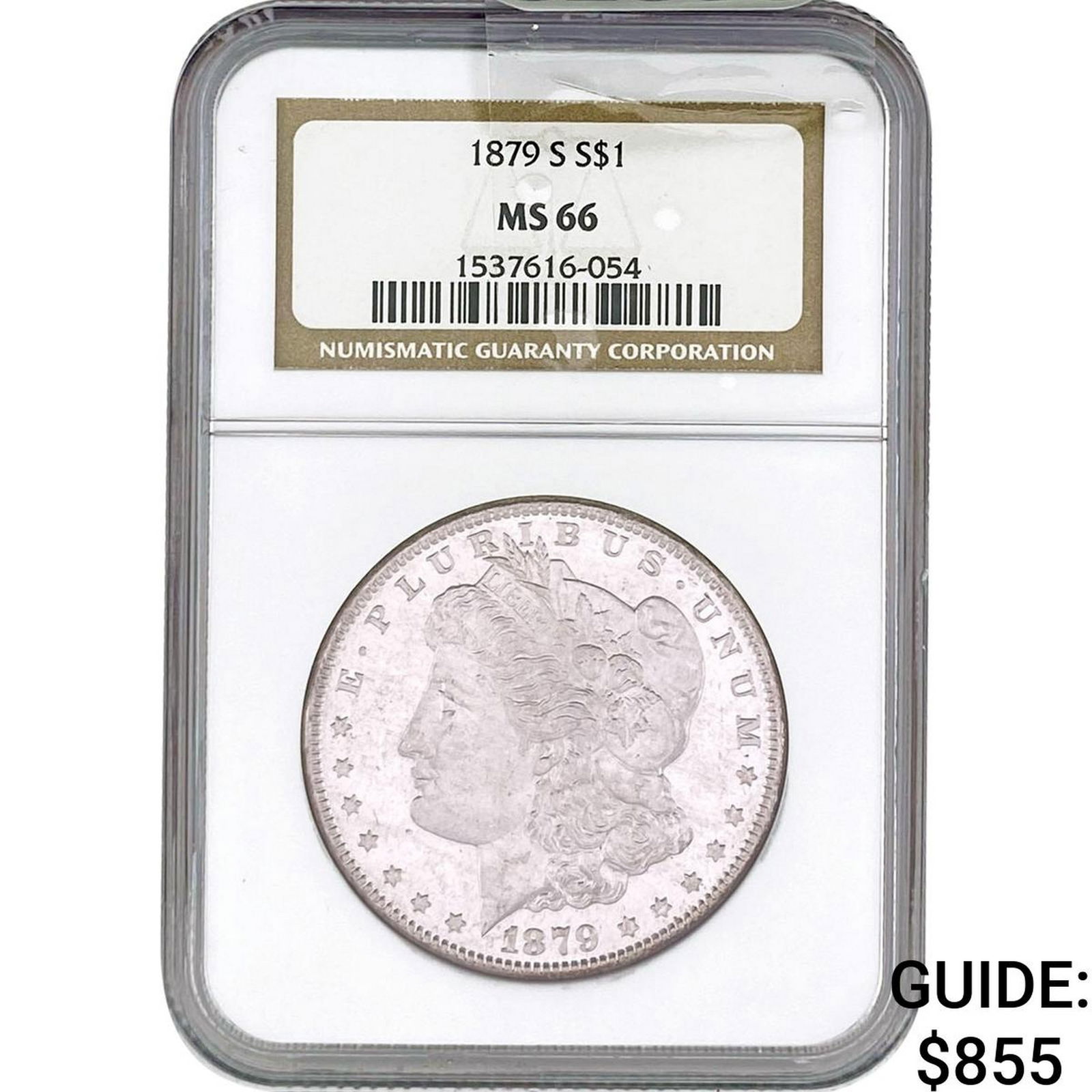 1879-S Morgan Silver Dollar NGC MS66 (1 of 2)
