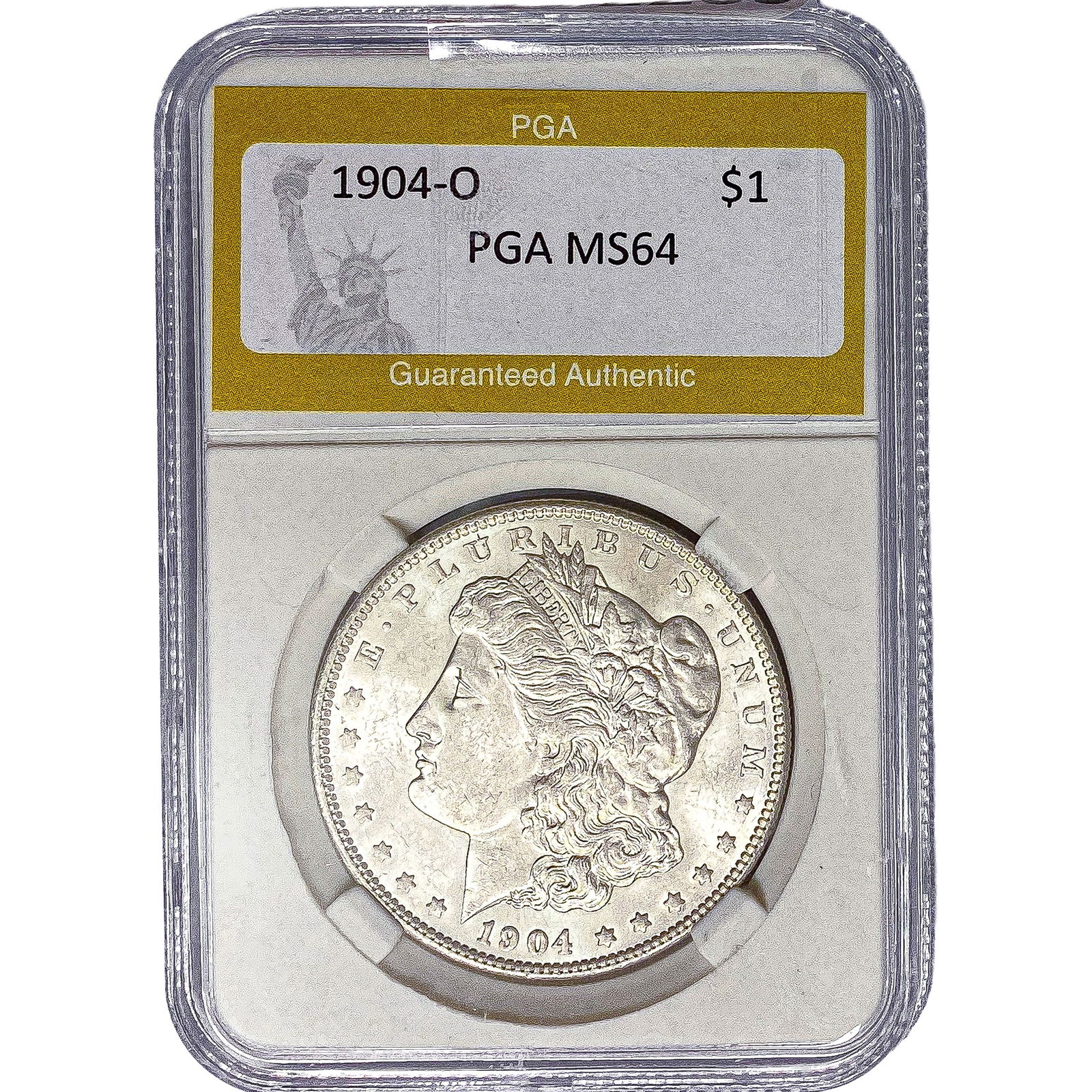 1904-O Morgan Silver Dollar PGA MS64 (1 of 2)