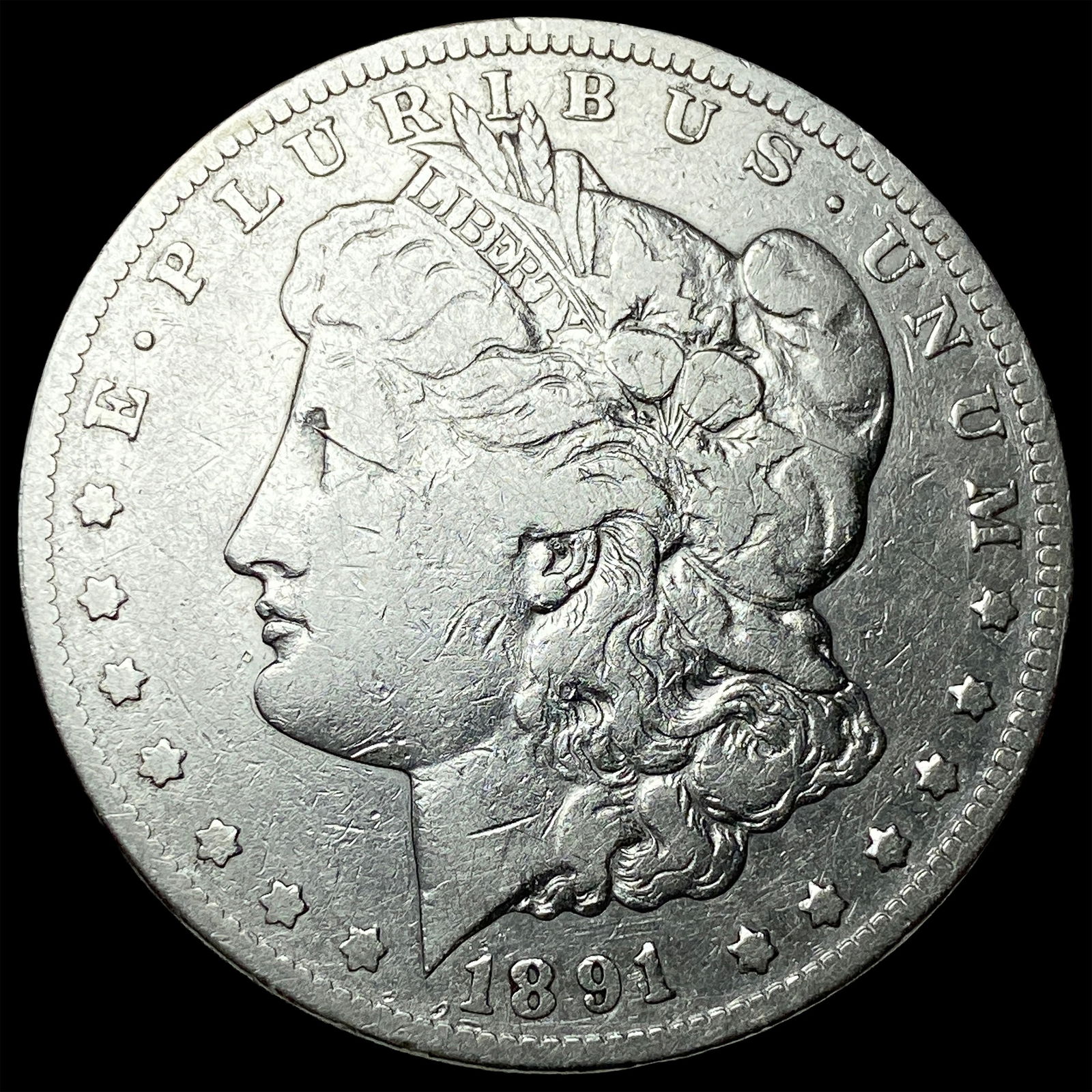 1891-CC Silver Morgan Dollar UNCIRCULATED (1 of 2)